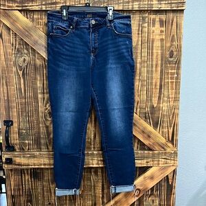 Kut from the Kloth Women's Dark Blue Jeans